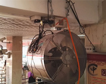 廣州白云區(qū)第二人民醫(yī)院噴霧降溫風機